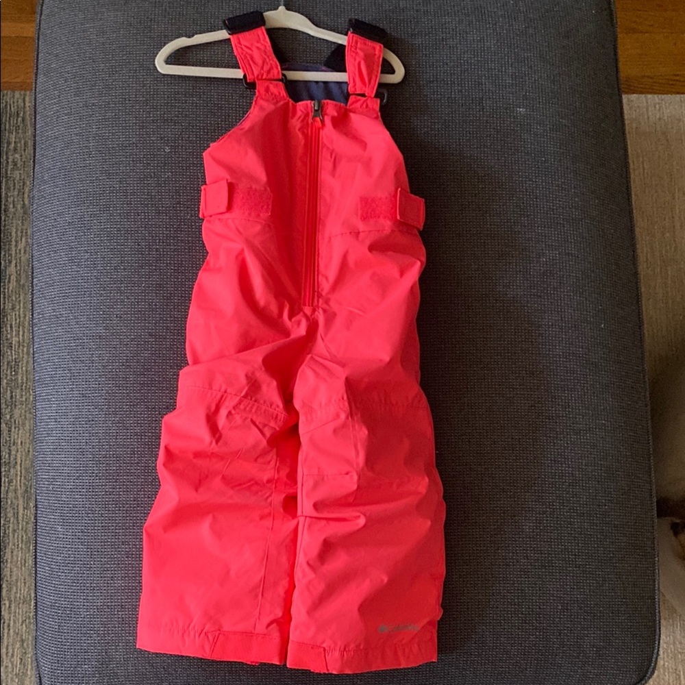 Columbia Kids Overalls - Bright Red